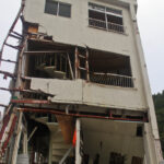 kamaishi iwate tohoku after tsunami damaged building, kamaishi iwate tohoku après le tsunami bâtiment détruit