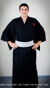 aala kanzali black samurai yukata