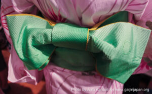 japanese girl yukata - node, yukata noeud