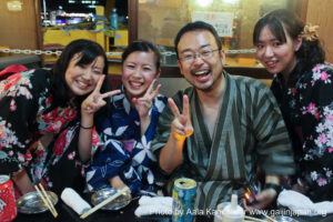 leafcup yukata de yakatabune party - august 28 2011 - japanese