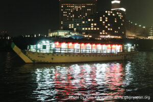leafcup yukata de yakatabune party - august 28 2011 - yakatabune