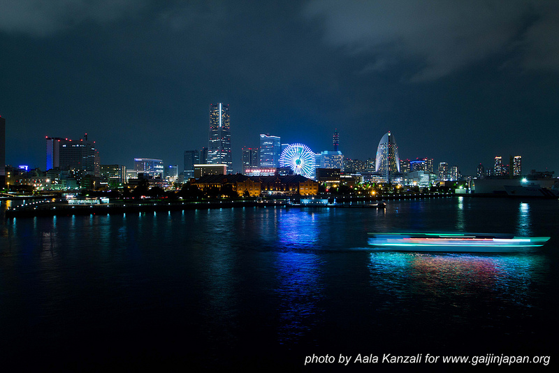 yokohama safari -david michaud - 25 mai 2013 - Japon vue de nuit sur Yokohama